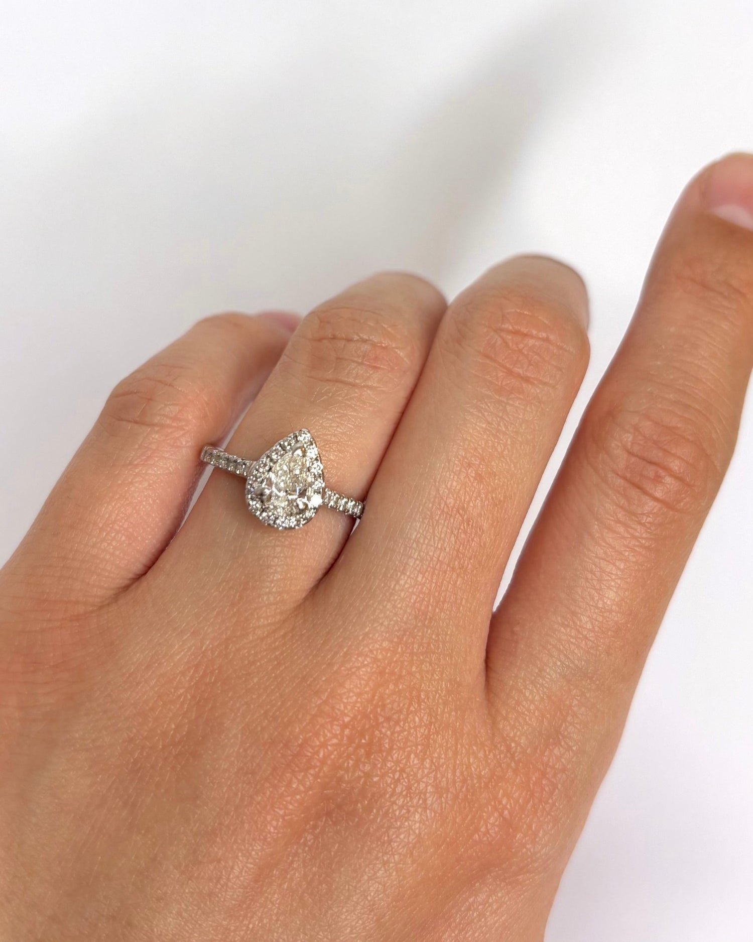 Bague Solitaire Diamants 0.77 carat "Aline" - Elliade Paris