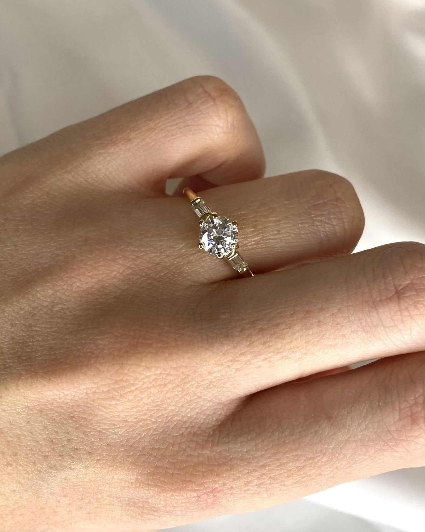 Bague Solitaire Diamants 0.85 carat "Viviane" - Elliade Paris