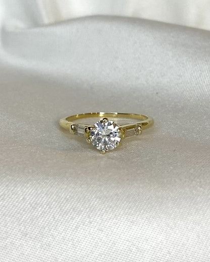 Bague Solitaire Diamants 0.85 carat "Viviane" - Elliade Paris