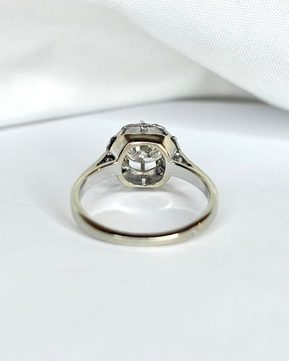 Bague Solitaire Diamants 0.94 carat &quot;Lyna&quot; - Elliade Paris
