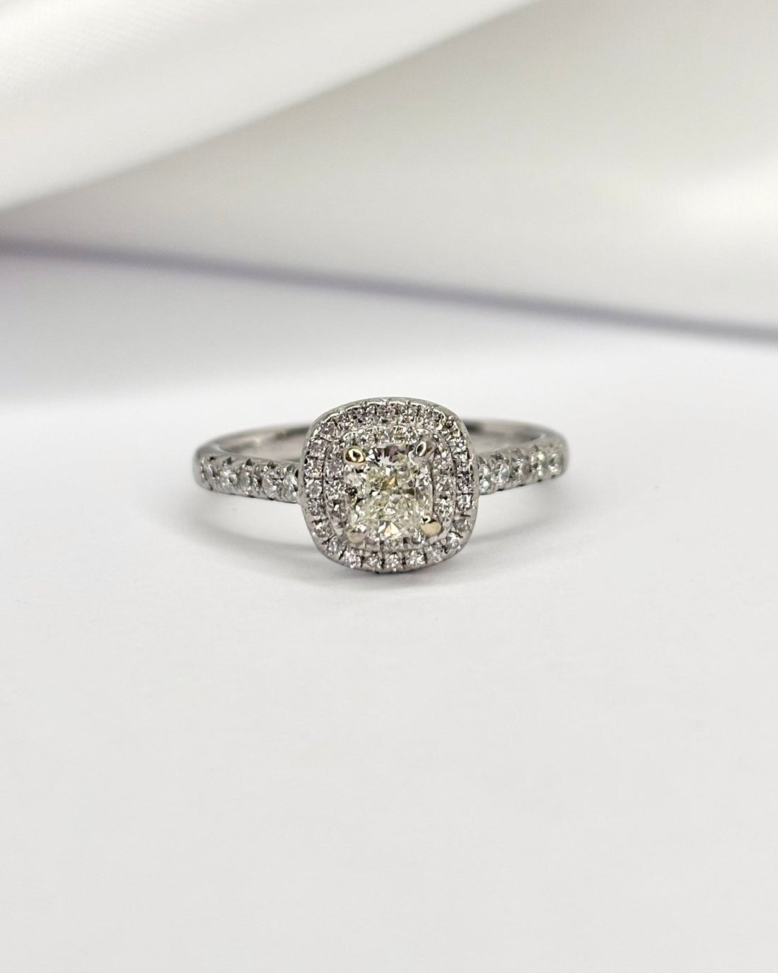 Bague Solitaire Diamants 0.98 carat "Carine" - Elliade Paris