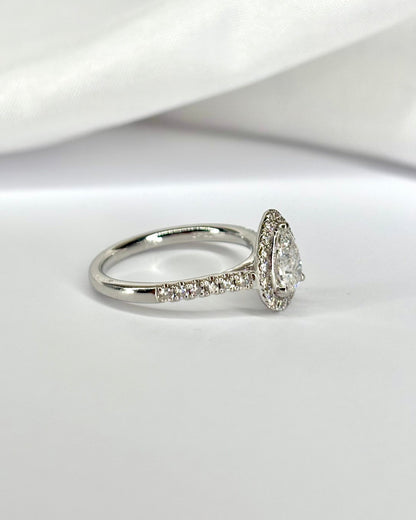 Bague Solitaire Diamants 1.03 carat &quot;Noëmie&quot; - Elliade Paris