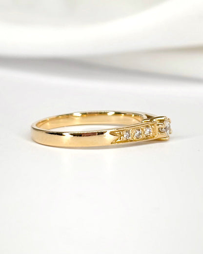 Bague Solitaire Diamants "Dilara" - Elliade Paris