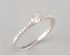 Bague solitaire diamants - expertise ok - Elliade Paris