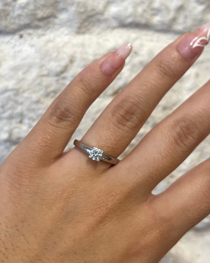Bague Solitaire Diamants &quot;Nicole&quot; - Elliade Paris