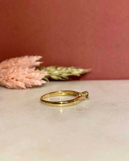Bague Solitaire Diamants &quot;Faustine&quot;
