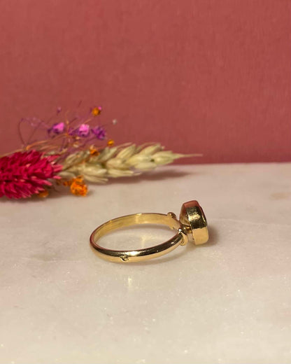 Bague Solitaire Grenat 1.45 Carat &quot;Laurianne&quot; - Elliade Paris