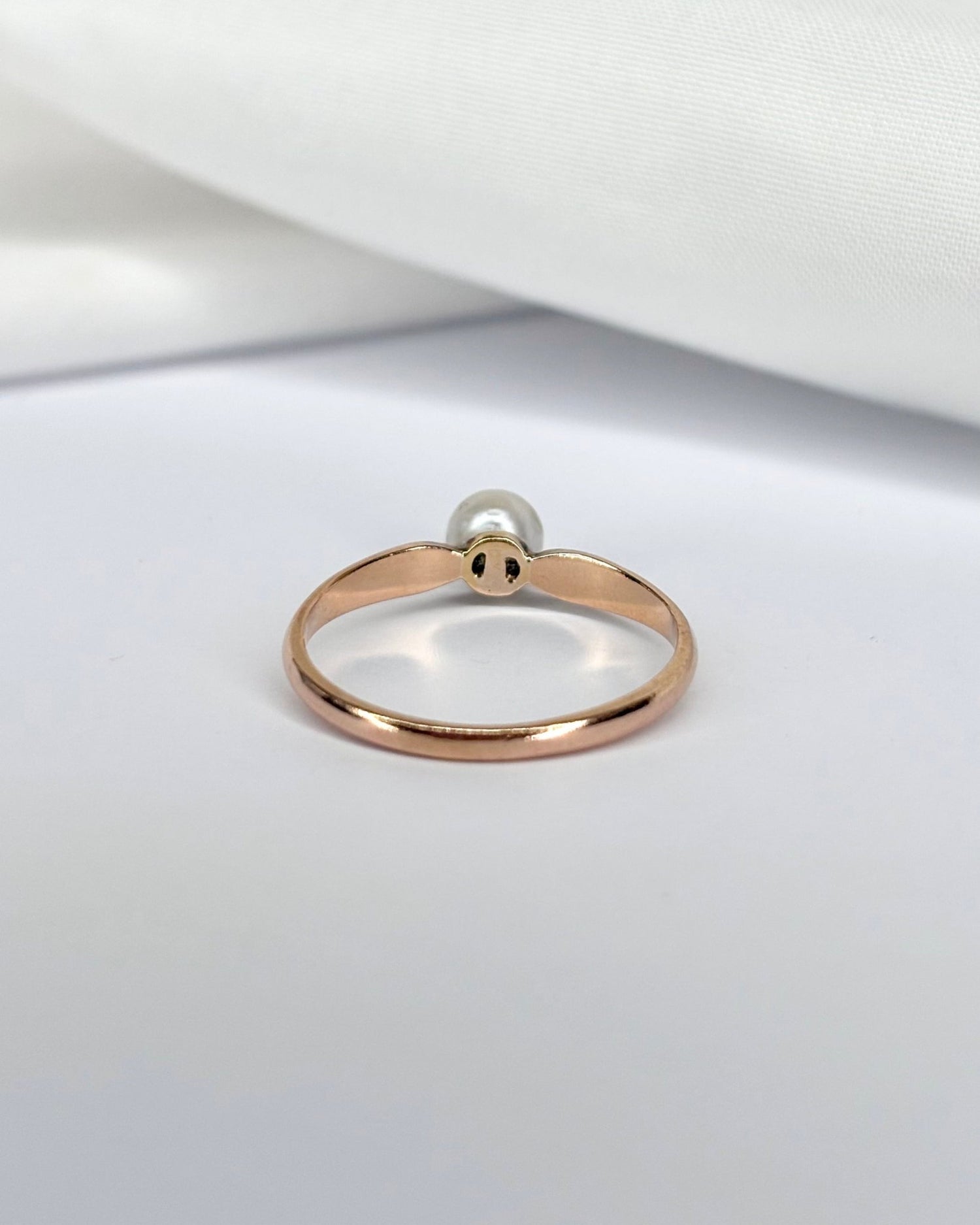 Bague Solitaire Perle &quot;Palmyre&quot; - Elliade Paris