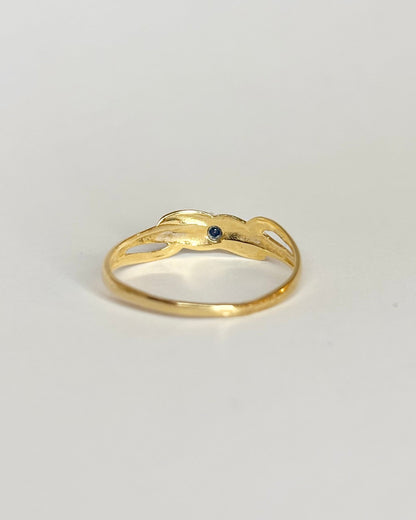 Bague Solitaire Saphir &quot;Andréa&quot; - Elliade Paris