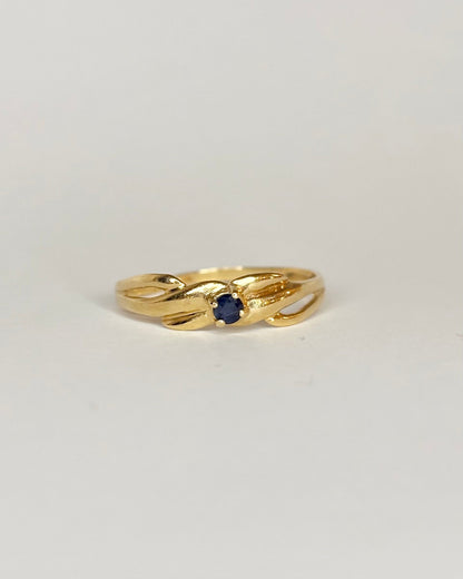 Bague Solitaire Saphir &quot;Andréa&quot; - Elliade Paris
