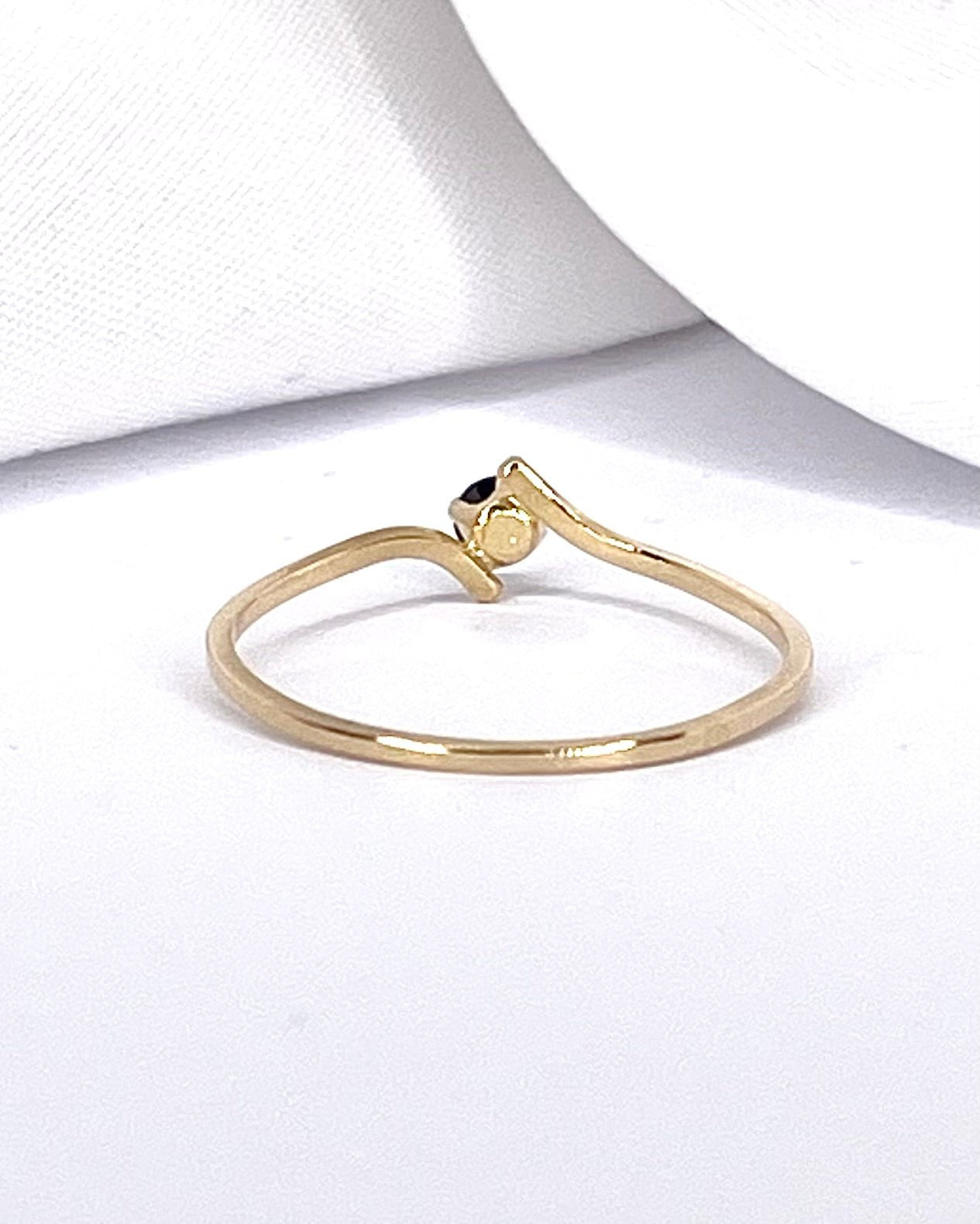 Bague Solitaire Saphir "Jaqueline" - Elliade Paris