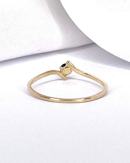 Bague Solitaire Saphir "Jaqueline" - Elliade Paris
