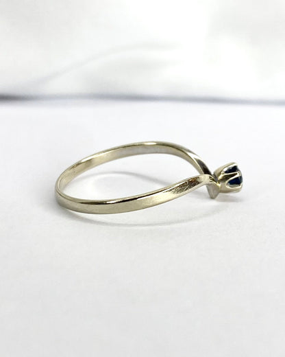 Bague Solitaire Saphir "Raphaelle" - Elliade Paris