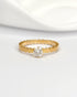 Bague Solitaire Signée Chaumet Diamant 0.30 carat "Bee my love" - Elliade Paris