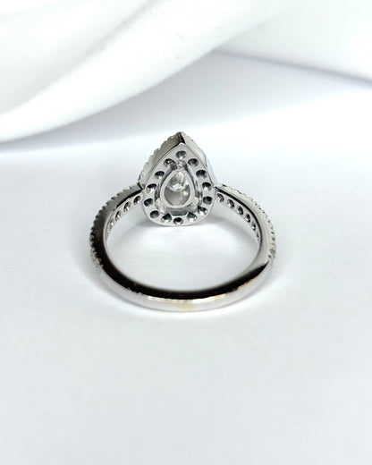 Bague Solitaire Style Art Déco Diamants 0.78 carat "Margot" - Elliade Paris