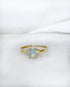 Bague solitaire Topaze 0.77 carat "Mironelle" - Elliade Paris