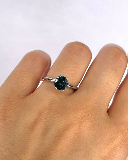 Bague Solitaire Topaze 1.70 carat "Charlie" - Elliade Paris