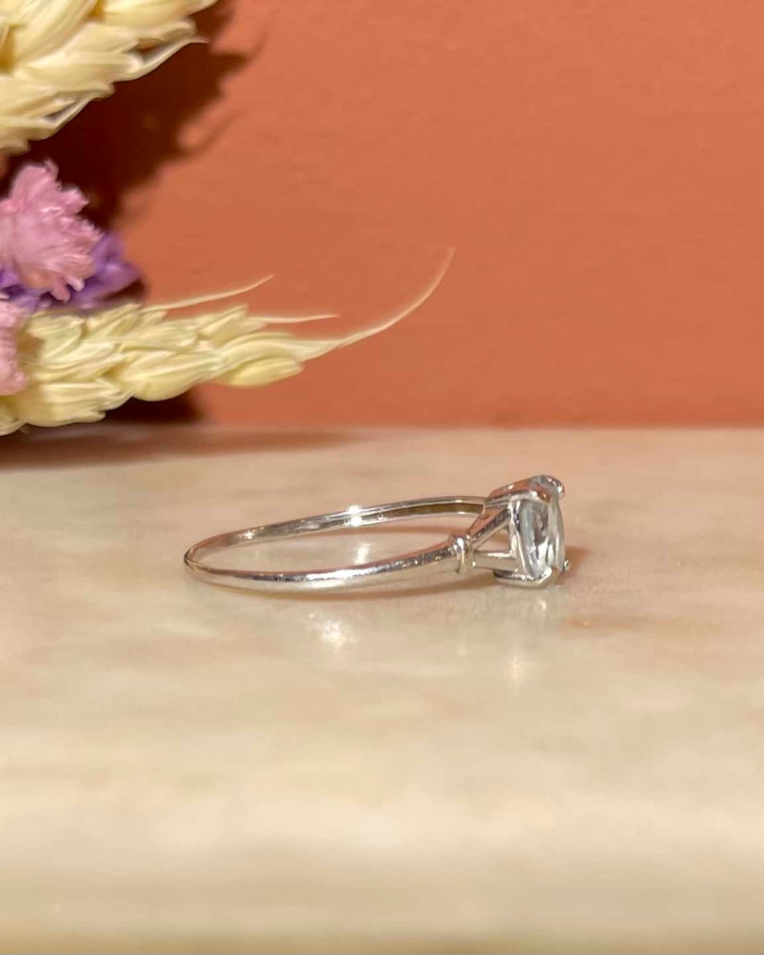 Bague Solitaire Topaze &quot;Enoah&quot;