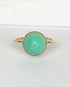 Bague Solitaire Turquoise 5.40 carats "Servane" - Elliade Paris