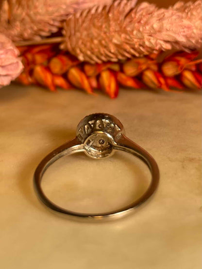 Bague style Art - Déco 31 Diamants &quot;Misty&quot; - Elliade Paris