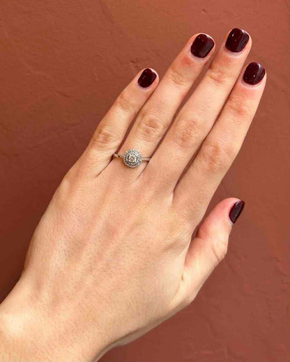 Bague style Art - déco 40 Diamants &quot;Miari&quot; - Elliade Paris