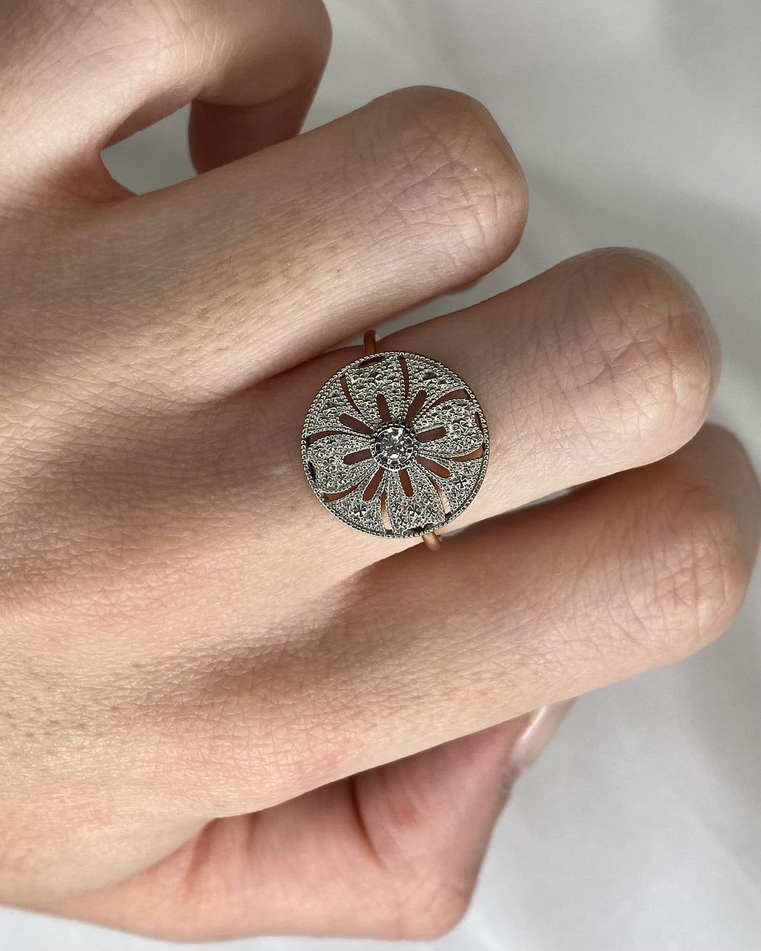 Bague Style Art Déco Diamant "Selina" - Elliade Paris