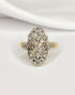 Bague Style Art - Déco Diamants 0.25 carat "Hortense" - Elliade Paris