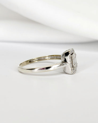 Bague Style Art - déco Diamants 0.34 carat "Coraline" - Elliade Paris