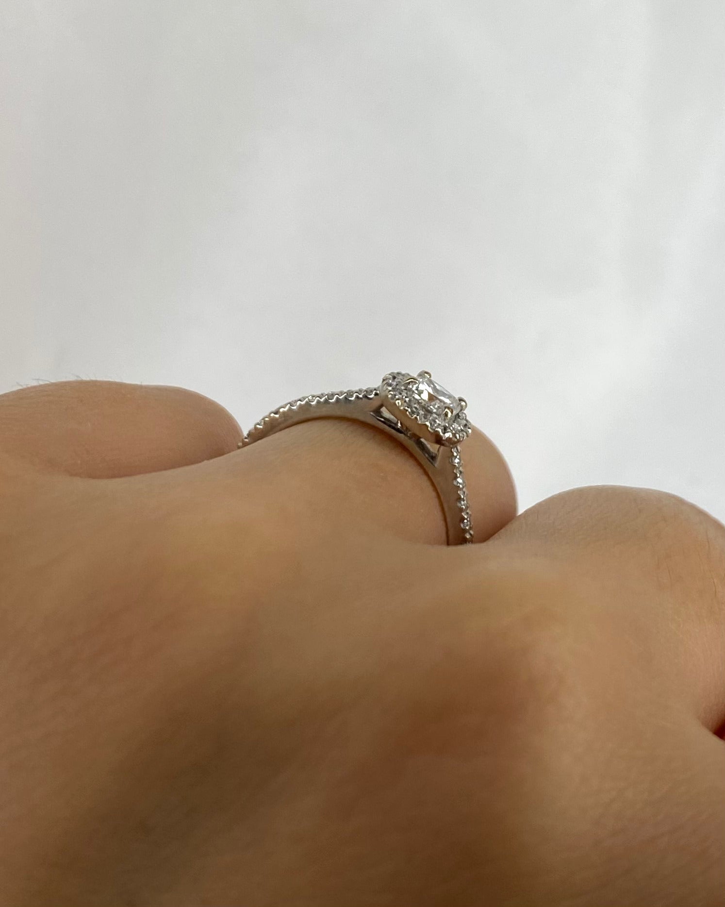 Bague Style Art - déco Diamants 0.55 carat "Myriam" - Elliade Paris