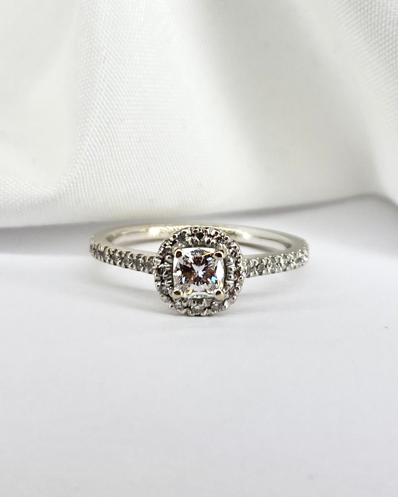 Bague Style Art - déco Diamants 0.55 carat &quot;Myriam&quot; - Elliade Paris