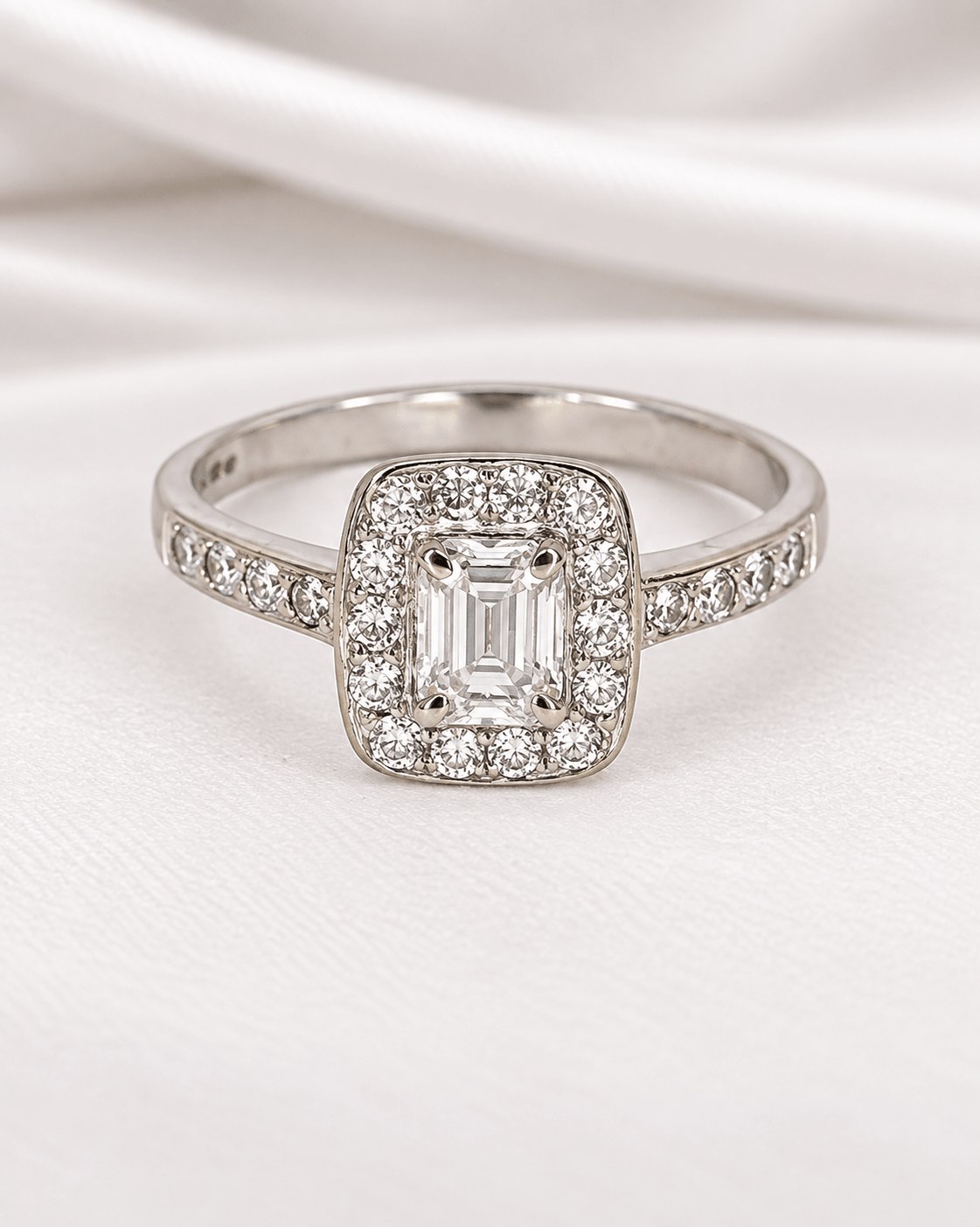 Bague Style Art-Déco Diamants 0.77 carat 4,32g "Laurice" - Elliade Paris