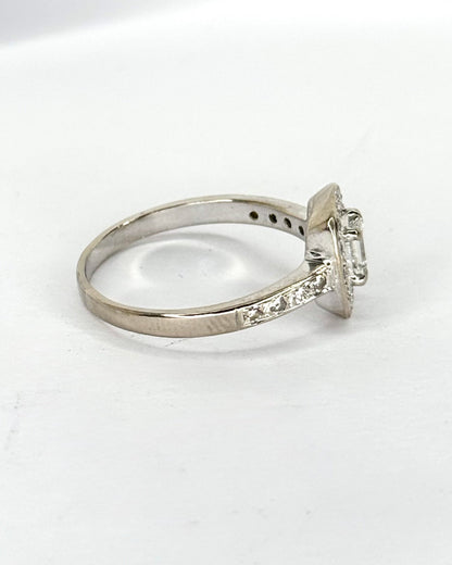 Bague Style Art-Déco Diamants 0.77 carat 4,32g "Laurice" - Elliade Paris