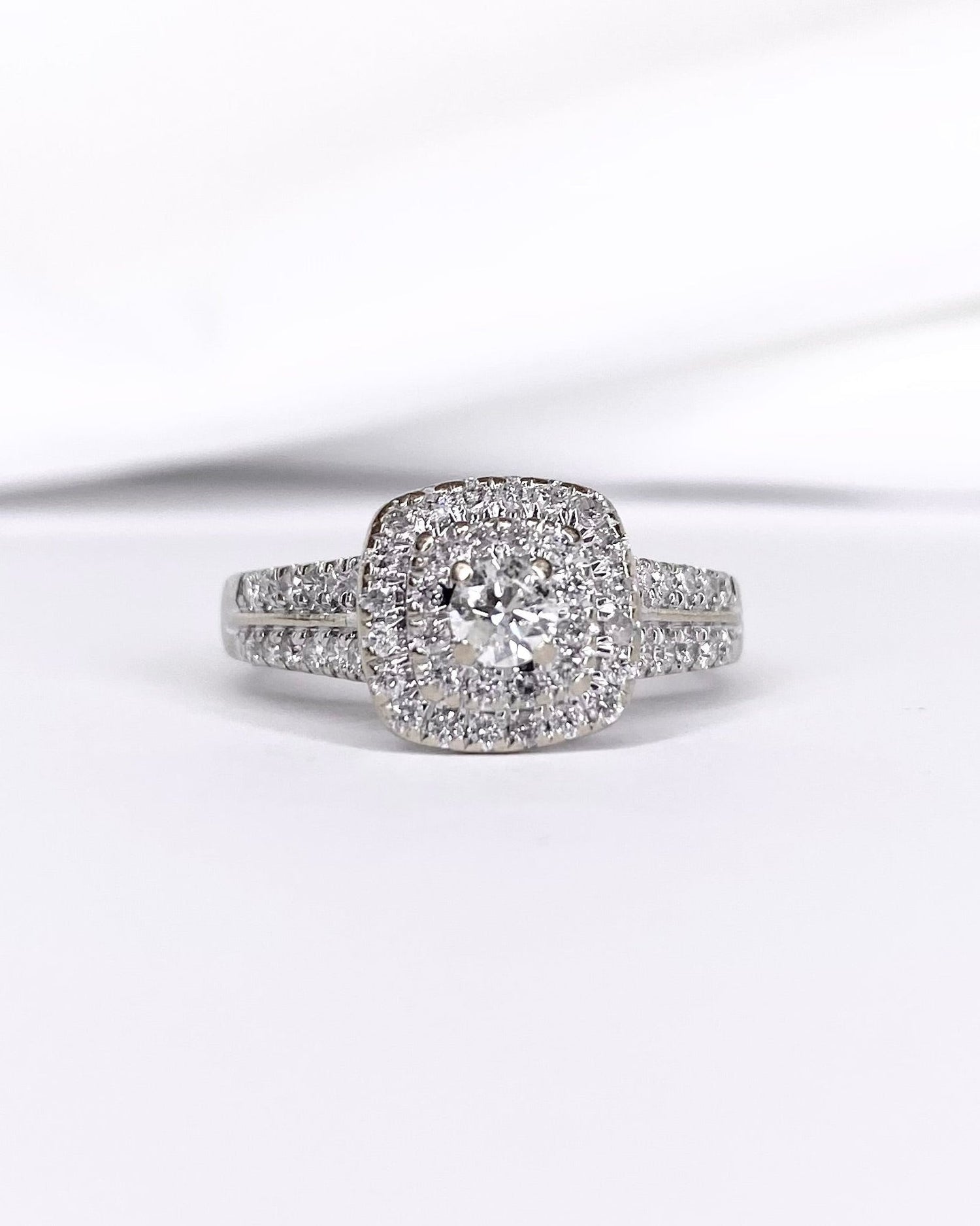 Bague Style Art - Déco Diamants 0.78 carat "Selena" - Elliade Paris