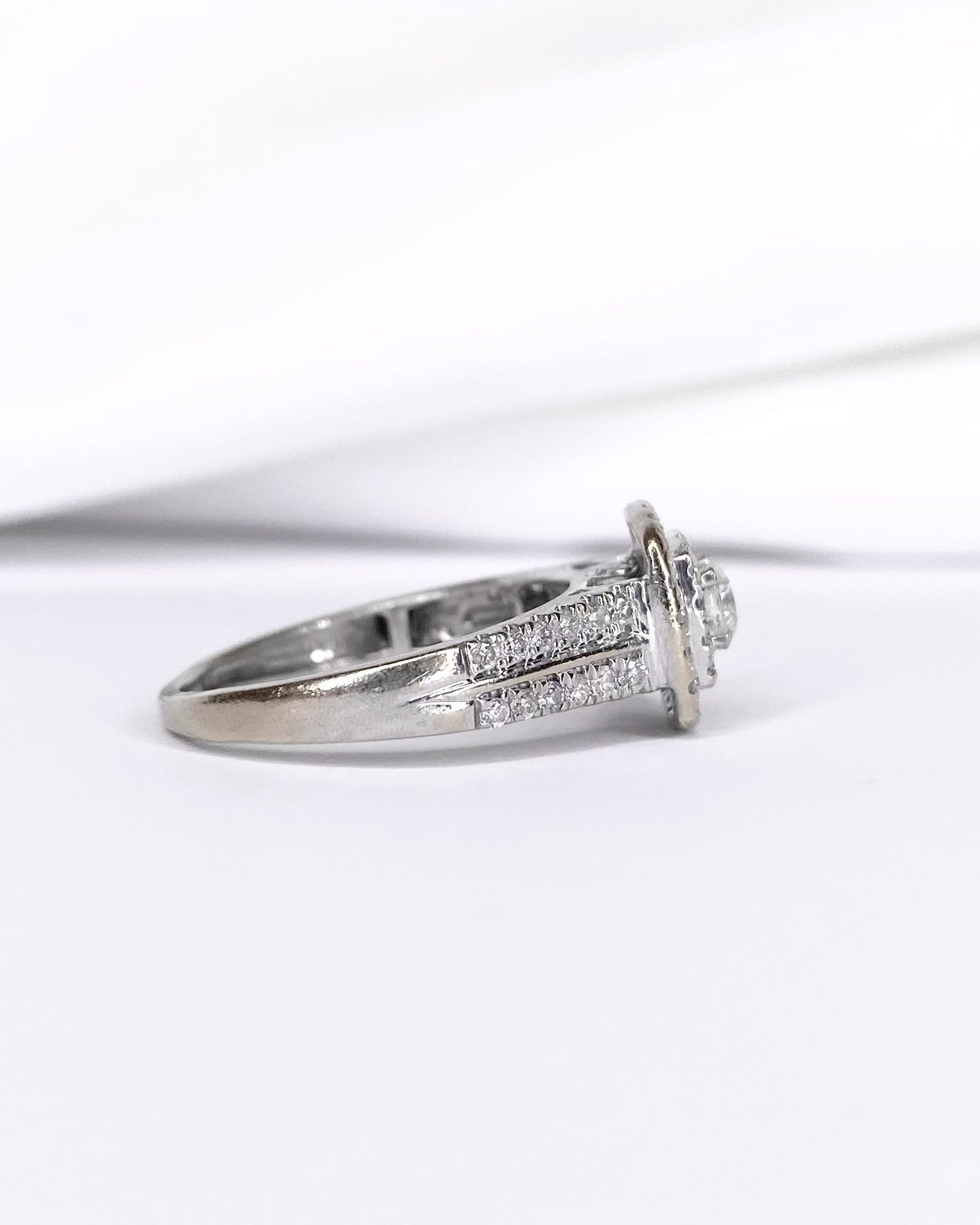 Bague Style Art - Déco Diamants 0.78 carat "Selena" - Elliade Paris