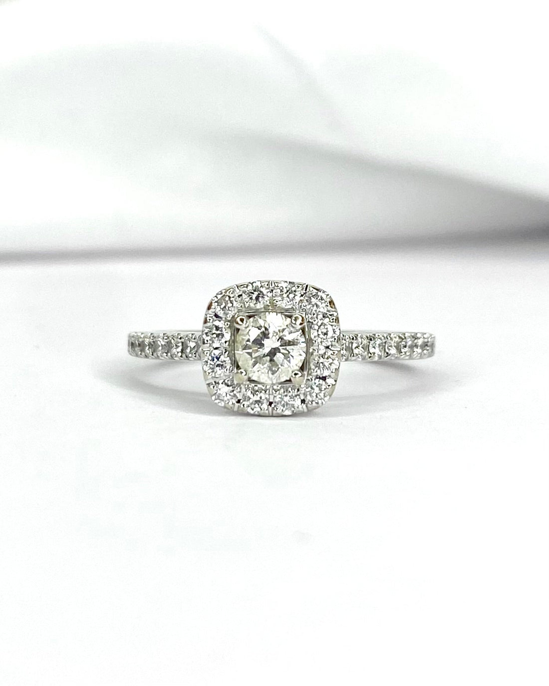 Bague Style Art - déco Diamants 0.89 carat "Callista" - Elliade Paris