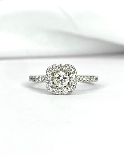 Bague Style Art - déco Diamants 0.89 carat "Callista" - Elliade Paris