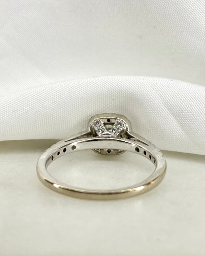 Bague Style Art Déco Diamants 1 carat &quot;Myla&quot; - Elliade Paris