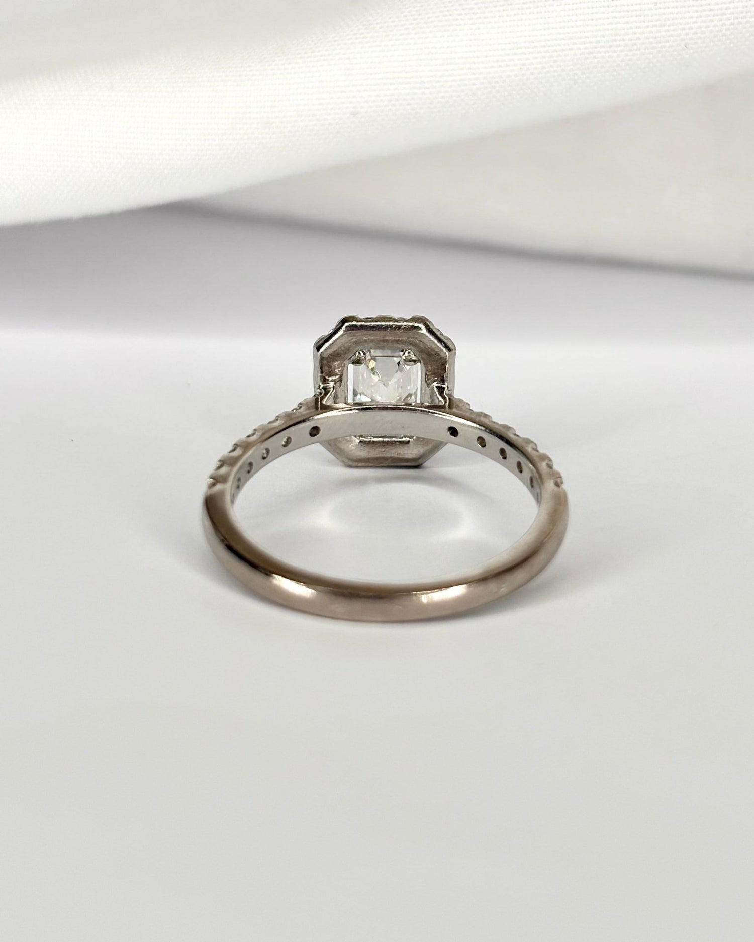 Bague Style Art - déco Diamants 1.44 carat "Adèle" - Elliade Paris