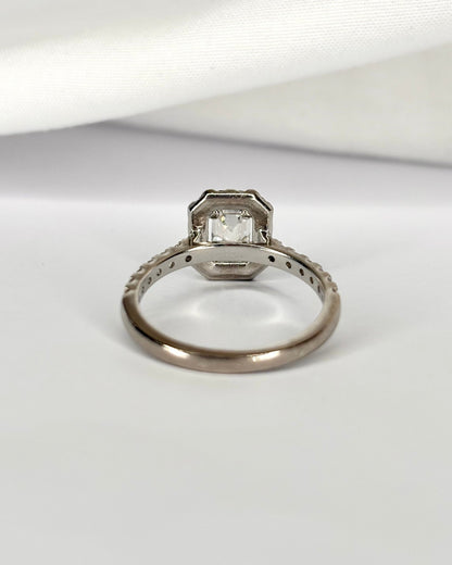 Bague Style Art - déco Diamants 1.44 carat "Adèle" - Elliade Paris