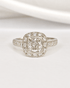 Bague Style Art-Déco Diamants 2.08 carats "Lison" - Elliade Paris