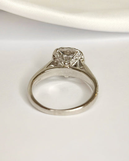 Bague Style Art-Déco Diamants 2.08 carats "Lison" - Elliade Paris