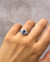 Bague Style Art-Déco Saphir 0.80 carat & Diamants 0.58 carat "Margaux" - Elliade Paris