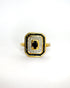 Bague Style Art Déco Saphirs 0.85 ct & 4 Diamants "Faustine" - Elliade Paris