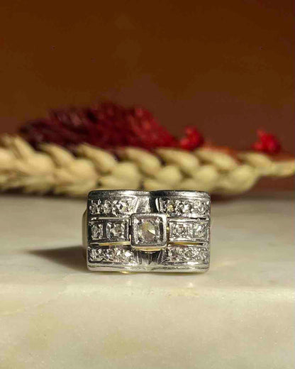 Bague Tank Diamants d&