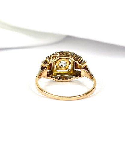 Bague Tank Diamant "Juliane" - Elliade Paris