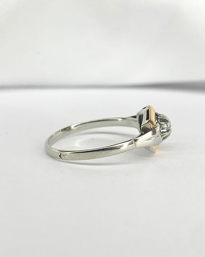 Bague Tank Diamant "Solene" - Elliade Paris