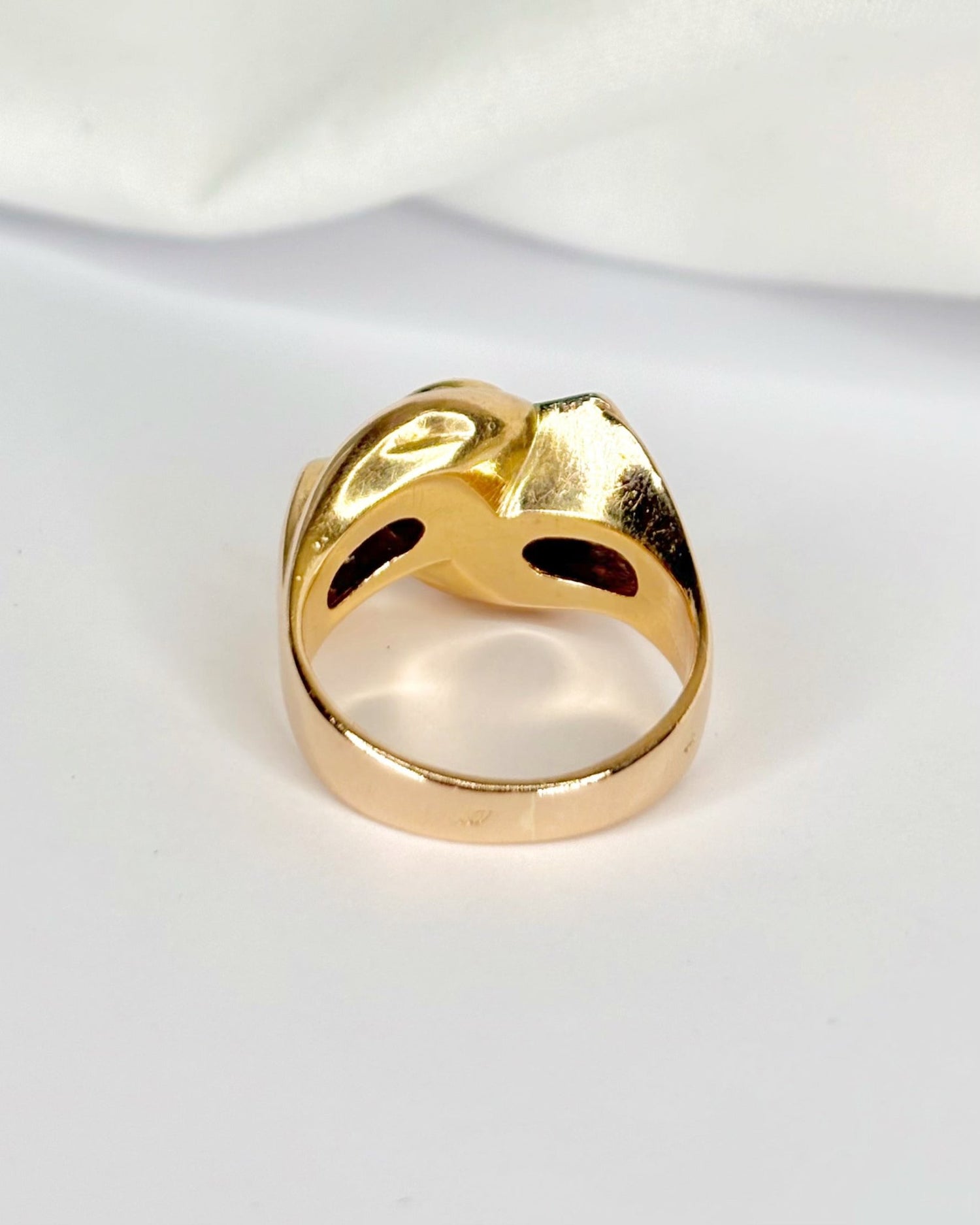 Bague Tank Diamants 0.62 carat "Zian" 6,16g - Elliade Paris