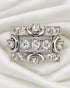 Bague Tank Diamants 0.96 carat & or 8.64g "Elodie" - Elliade Paris