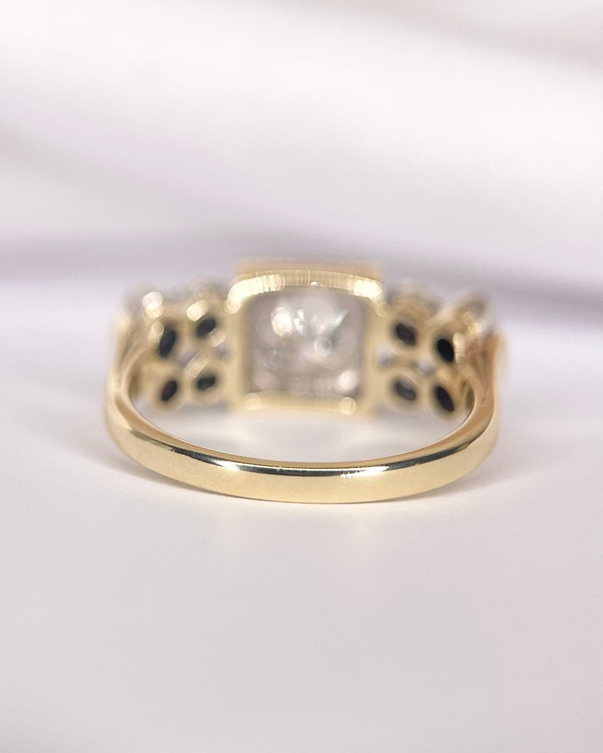 Bague Tank Diamants 1 carat F/SI2 "Hervé" - Elliade Paris