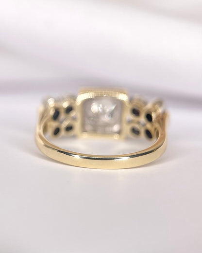 Bague Tank Diamants 1 carat F/SI2 "Hervé" - Elliade Paris